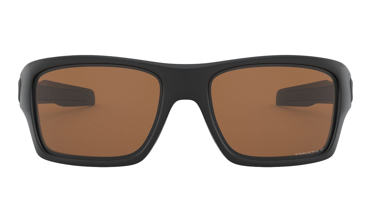 Turbine Polarized Sunglasses Matte Black / PRIZM Tungsten OO9263 40