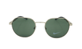 Traveler Trend Mirrored Sunglasses Satin Gold / Green IB3538X 700