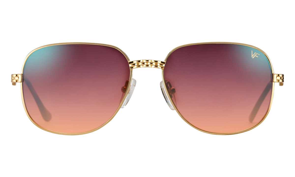 Executive Masterpiece Edition 24KT Yellow Gold / Blue Peach Gradient Multiflash MPEX2 0002 7A7