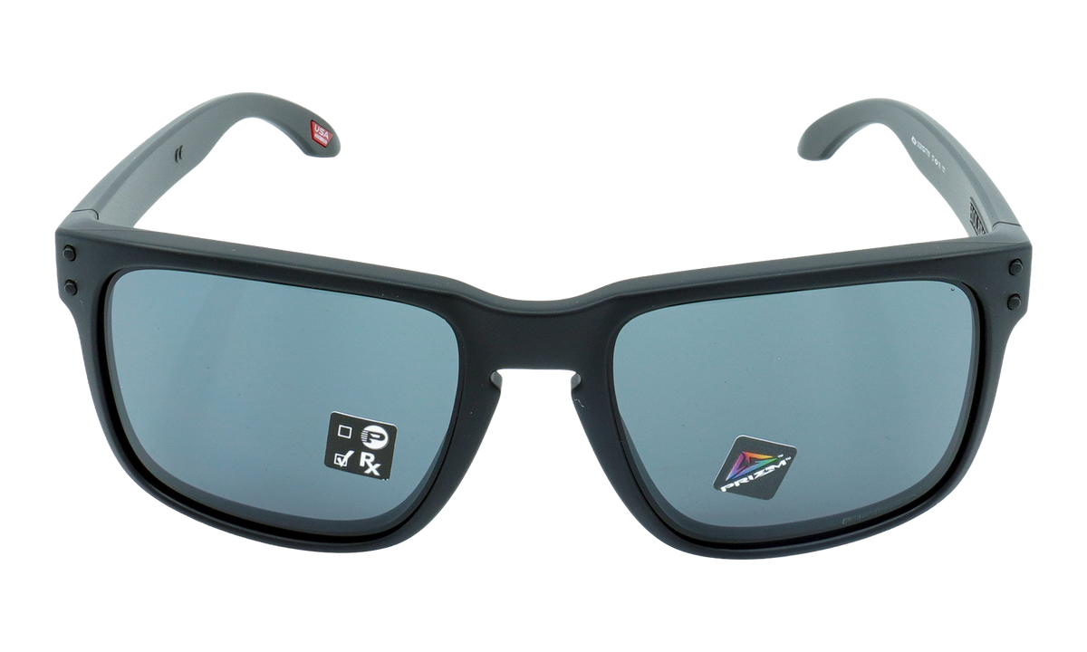 Holbrook Sunglasses Matte Black / PRIZM Grey OO9102 T7