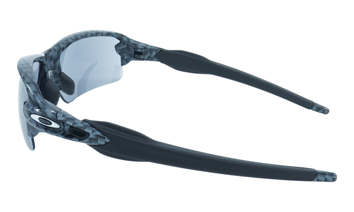 (Global Fit) Flak 2.0 Sunglasses Carbon Fiber / Slate Iridium OO9271 06