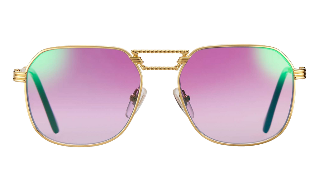 CEO Masterpiece 24KT Yellow Gold / Candy Pink Gradient Flash Pink MPCE2 0006 6A3