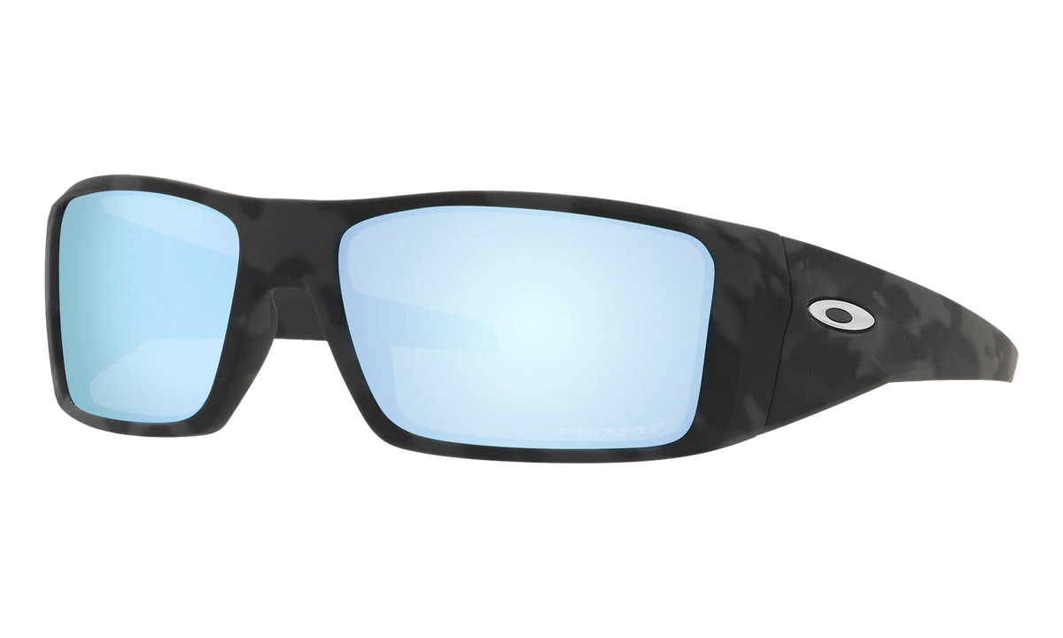 Heliostat Polarized Sunglasses Matte Black Camo / PRIZM Deep Water Polarized OO9231 05