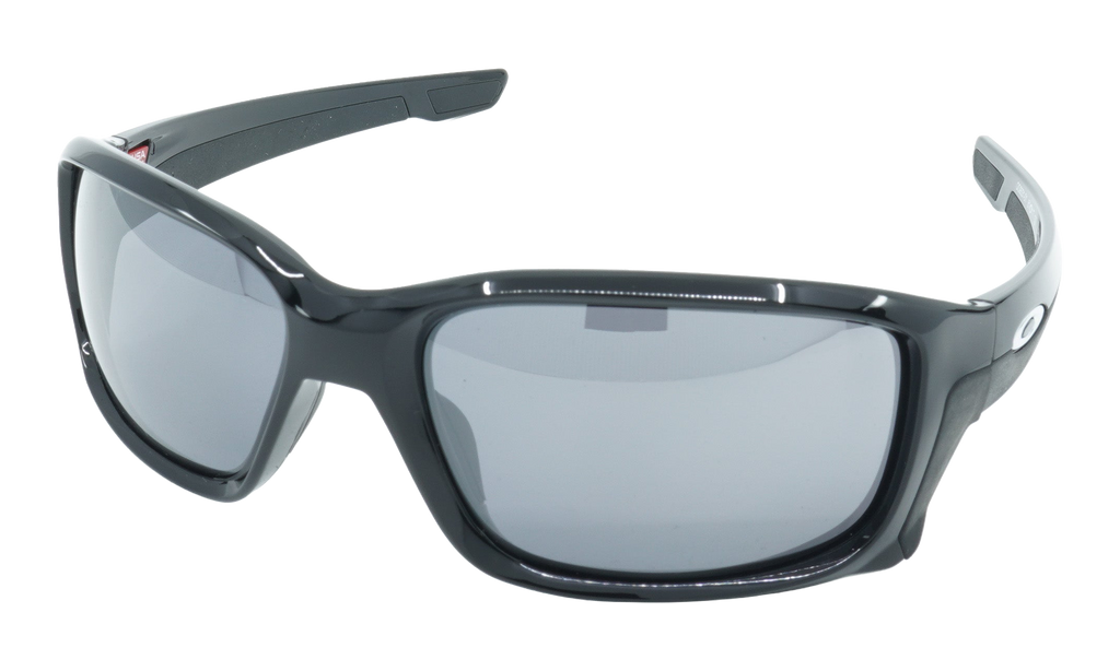Straightlink Sunglasses Polished Black / Black Iridium OO9331 01