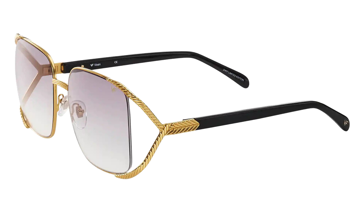 Vixen 24KT Yellow Gold / Black / Asphalt Gradient MPVX2 0004 23T4