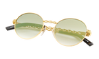 508 Mariner 24KT Yellow Gold / Moss Green Gradient Flash Gold MN582 0004 19D2