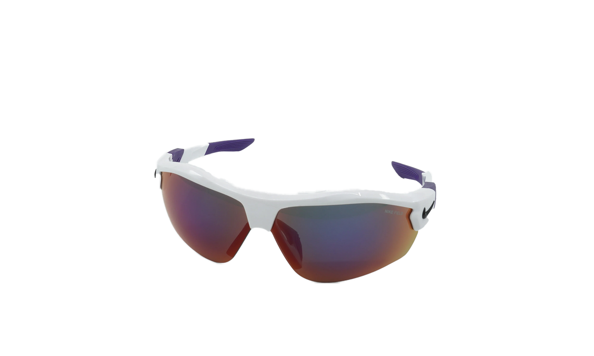 Show X3 Sunglasses White/Court Purple DN9252 107