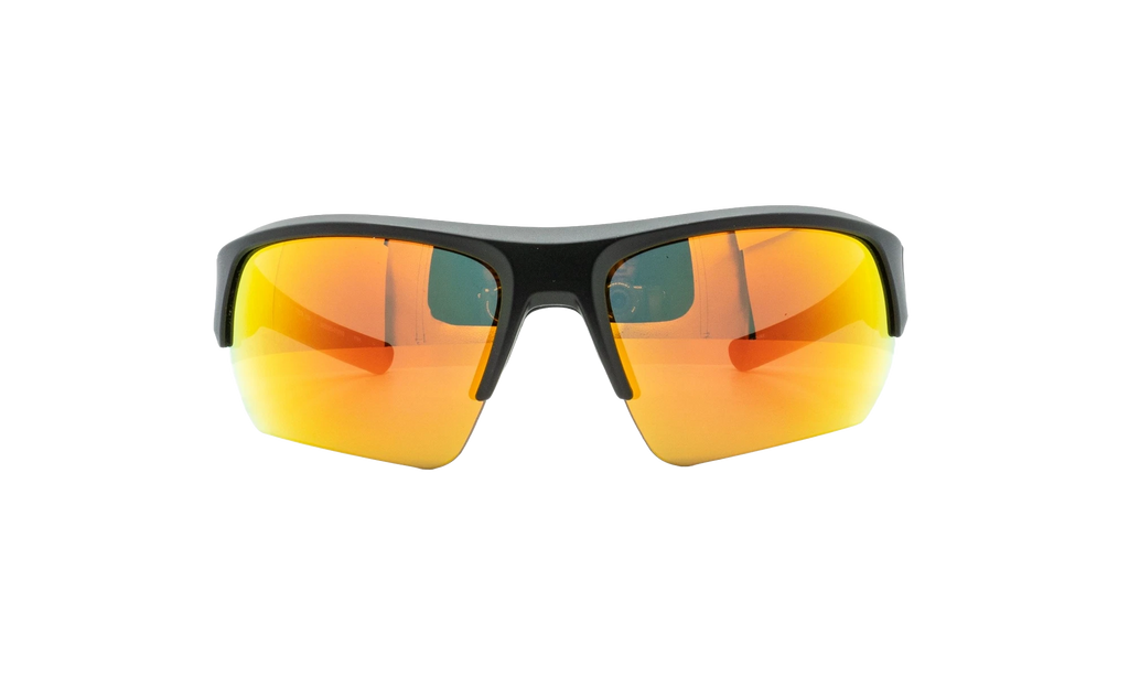 Big Shot Sunglasses Beta Red Mirror - Satin Black 8600085 010153