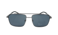 Traveler Strike Polarized Sunglasses Satin Gunmetal / Grey IB3675X 012