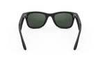 Meta Wayfarer Sunglasses Black/Polar Gradient 0RW4006