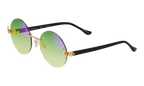 508 Rimless Drill Mount F.U. Edition 24KT Yellow Gold / Black / Powder Green Flash Purple DMMF2 0006 16T4