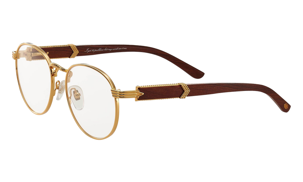 Miami Vice Atelier Mirage Woods Yellow Gold / Clear WDMV2 0003 22D7