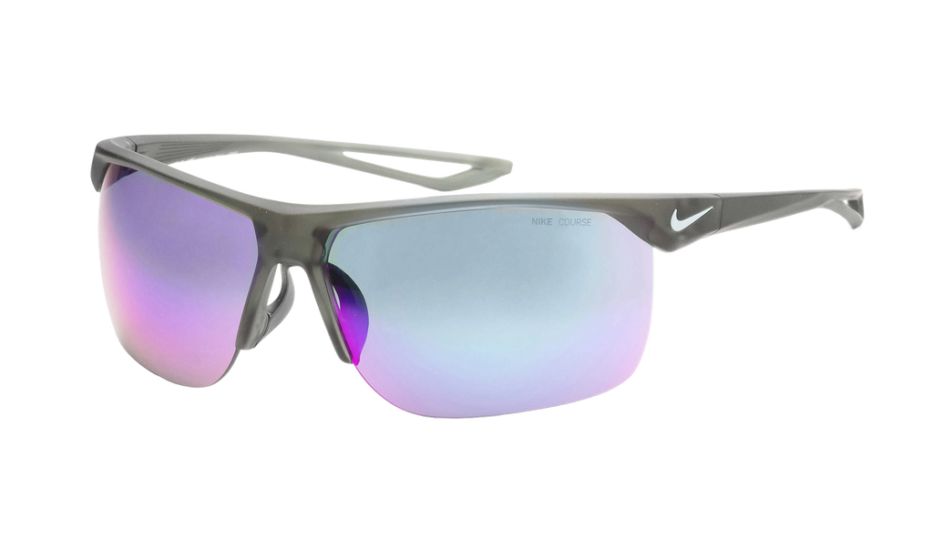 Trainer M Sunglasses Matte Mineral Spruce / Grey / Turqoise Mirror EV1013 304