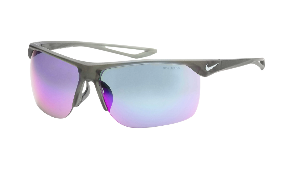 Trainer M Sunglasses Matte Mineral Spruce / Grey / Turqoise Mirror EV1013 304