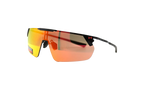Litewire Shield Sunglasses Rose Brown Beta Red Mirror - Satin Black 8600135 010153