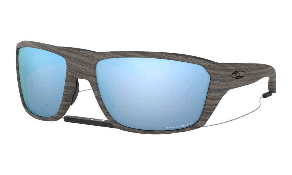 Split Shot Polarized Sunglasses Woodgrain / PRIZM Deep Water Polarized OO9416 16