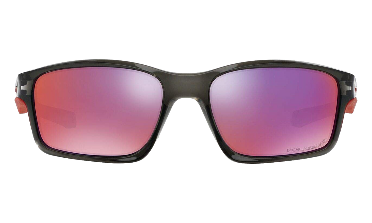 Chainlink Polarized Sunglasses Grey Smoke / Red Iridium Polarized OO9247 10