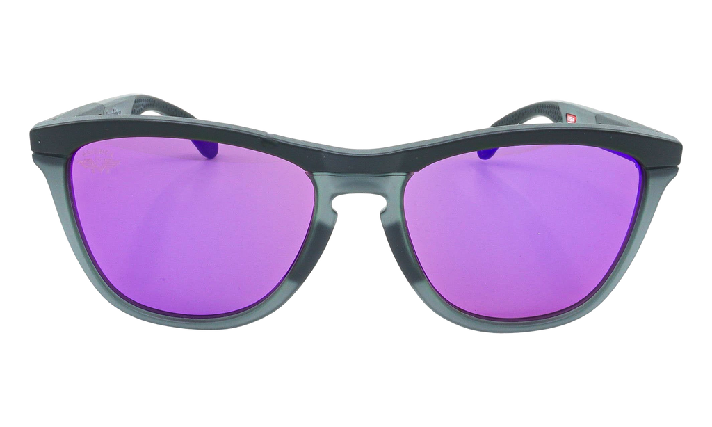 Frogskins Range Sunglasses Matte Black / Matte Grey Smoke / PRIZM Road OO9284 13