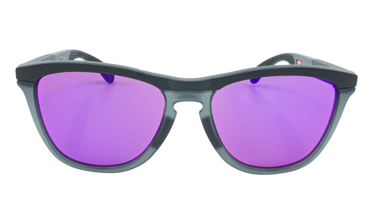 Frogskins Range Sunglasses Matte Black / Matte Grey Smoke / PRIZM Road OO9284 13