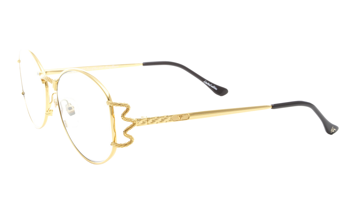 Ghostface Masterpiece Edition 24KT Yellow Gold / Powder Green Flash Purple MPGF2 0001 10D1