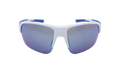 Changeup Dual Sunglasses Gray Mirror - Shiny White / Royal Blue S8650129 040