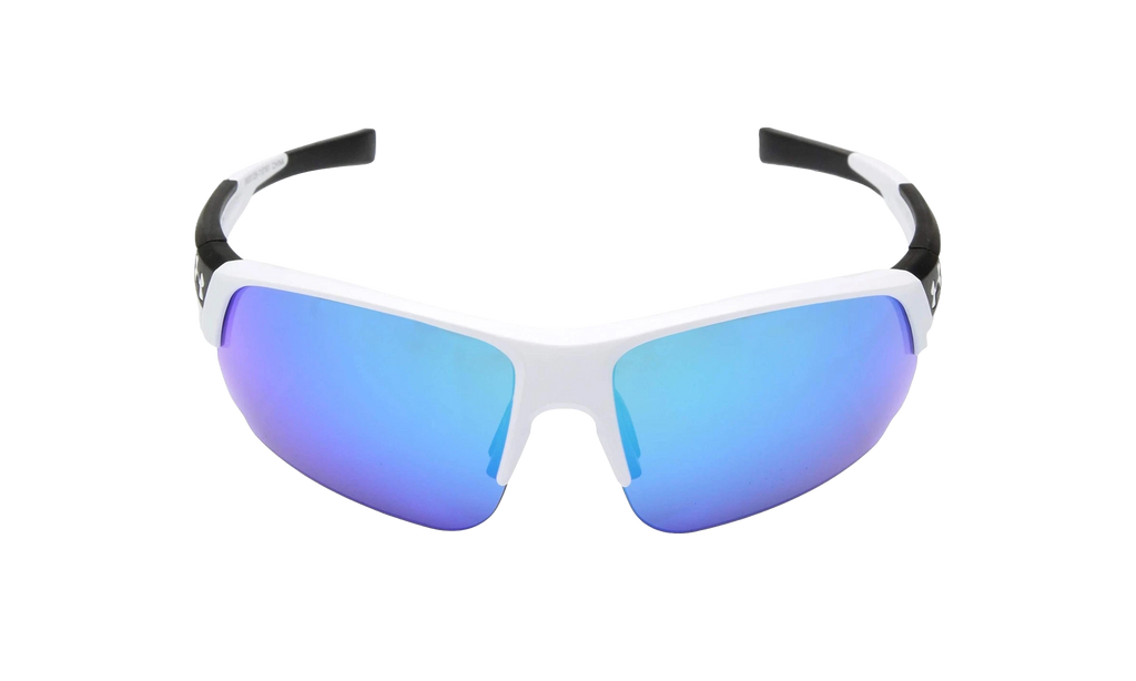 Changeup Dual Sunglasses Blue Multiflection - Satin White 8600129 110161