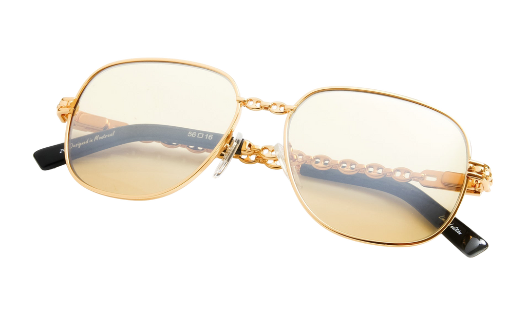 Mayor Mariner Edition 24KT Yellow Gold / Amber MNMY2 0001 18B3