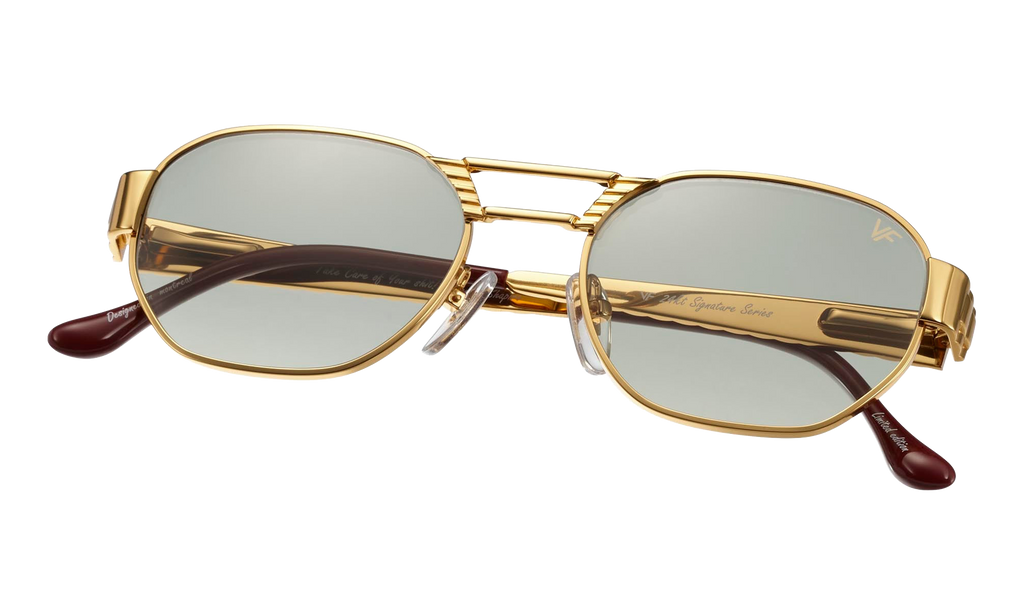 Crown 24KT Yellow Gold / Money Green Solid PRCR2 0003 17C2