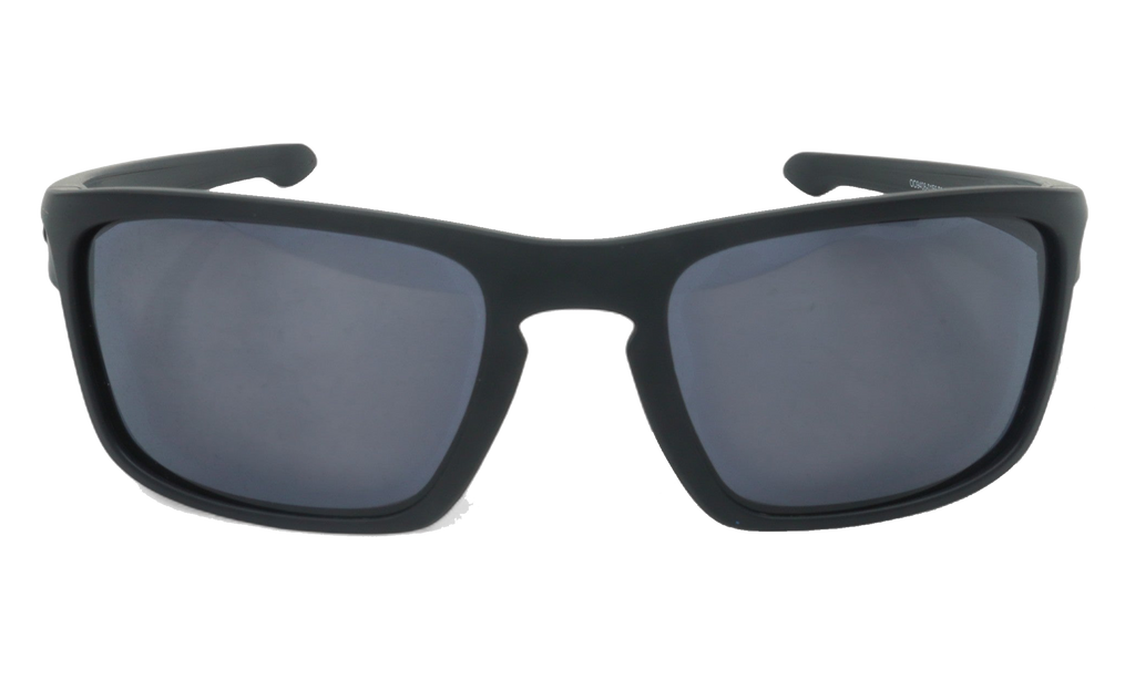Silver Stealth Sunglasses Matte Black / Grey OO9408 01