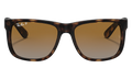Justin Classic Sunglasses Matte Havana - Brown Grey 0RB4165 865/T555