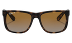 Justin Classic Sunglasses Matte Havana - Brown Grey 0RB4165 865/T555