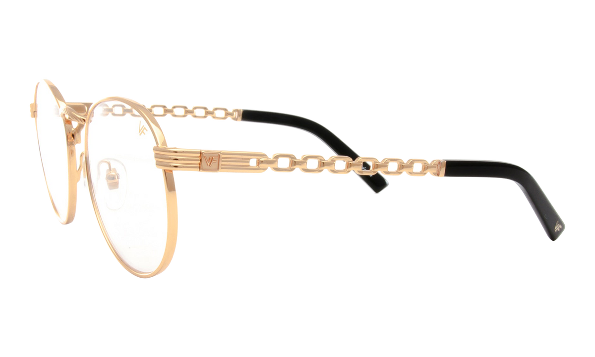 Miami Vice Equestrian Edition 24KT Yellow Gold / Clear EQMV2 0003 20B8