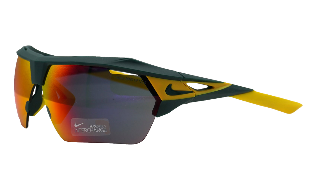 Hyperforce Sunglasses MATTE GREEN / YELLOW / TINT EV1029 371