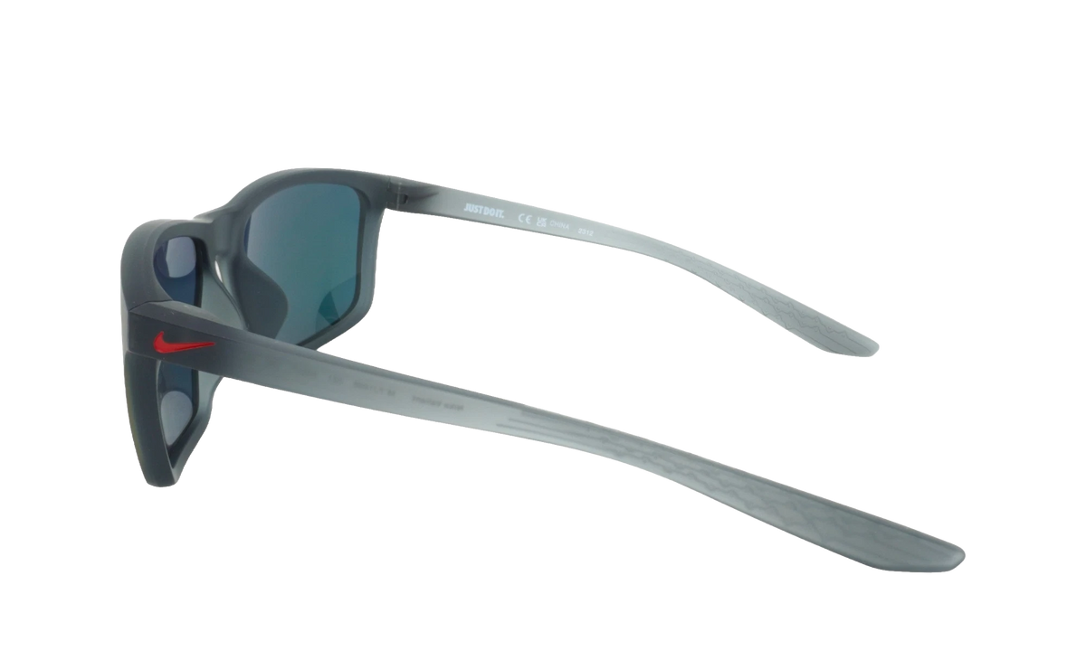 Valiant M Sunglasses Matte Dark Grey / Grey / Red Mirror FJ1998 021