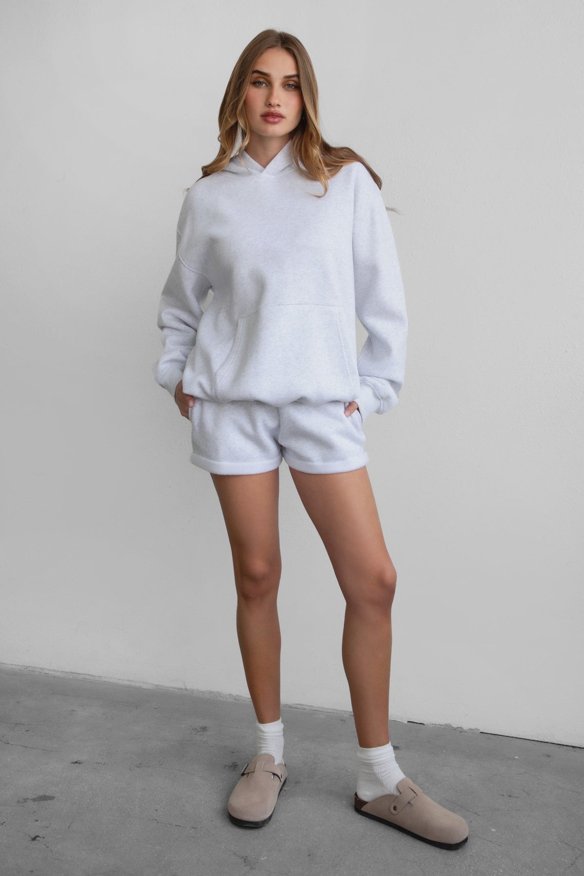 CARLY Cloud Fleece Low Rise Shorts [Partial Pre-order]
