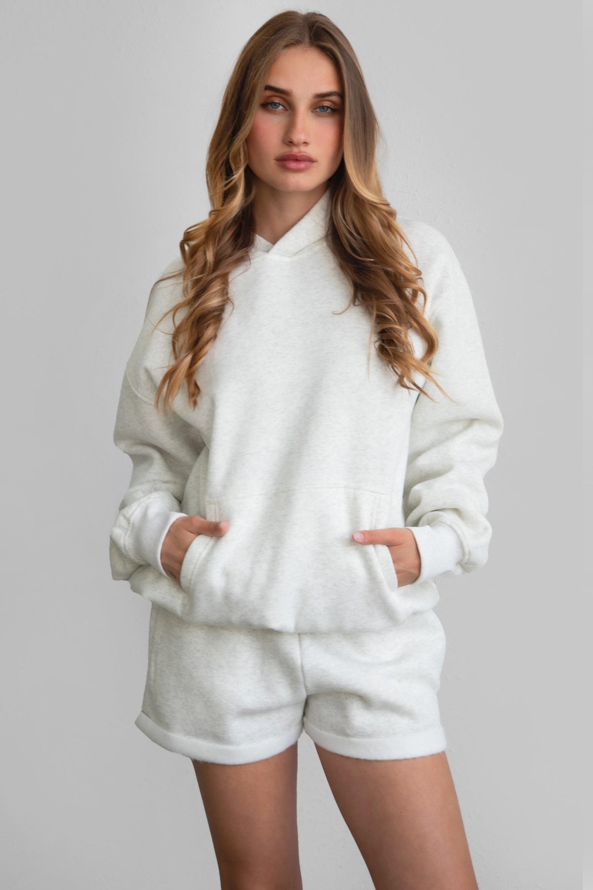 CARLY Cloud Fleece Low Rise Shorts [Partial Pre-order]