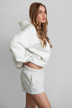 CARLY Cloud Fleece Low Rise Shorts [Partial Pre-order]