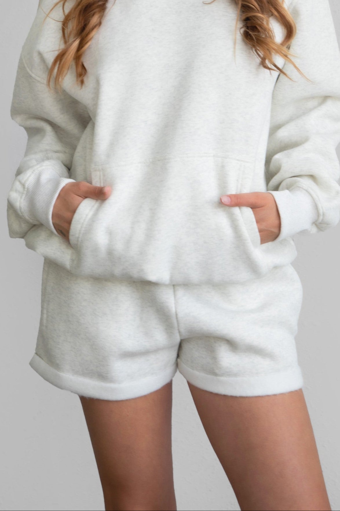 CARLY Cloud Fleece Low Rise Shorts [Partial Pre-order]