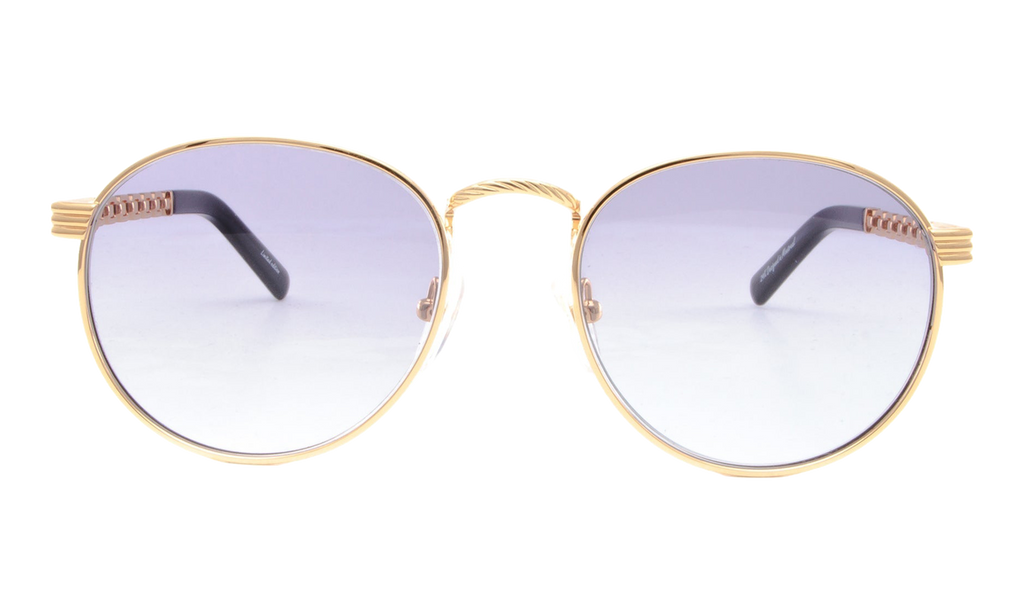 Miami Vice Equestrian Edition 24KT Yellow Gold / Mauve Gradient Flash Silver EQMV2 0004 20C2