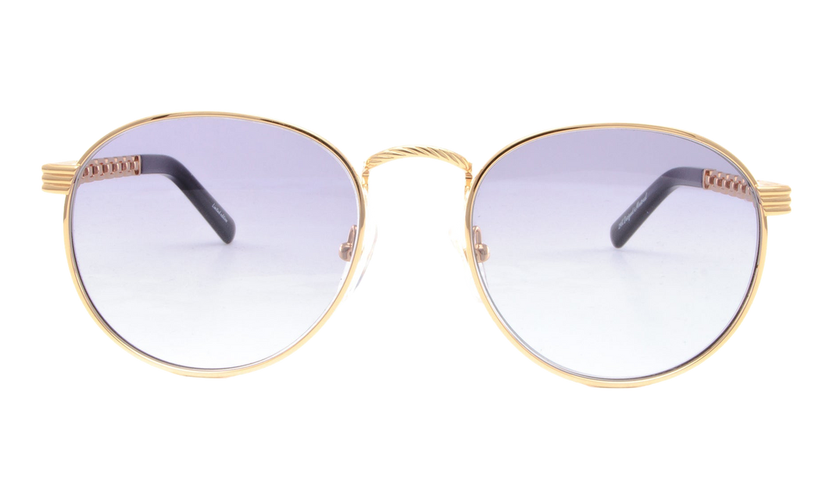Miami Vice Equestrian Edition 24KT Yellow Gold / Mauve Gradient Flash Silver EQMV2 0004 20C2