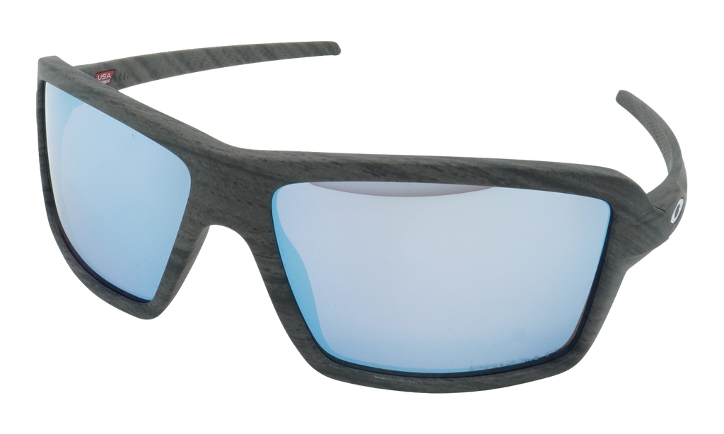 Cables Polarized Sunglasses Woodgrain / PRIZM Deep Water Polarized OO9129 06