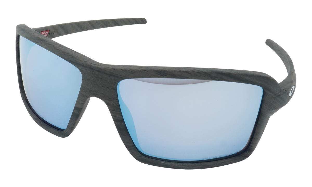 Cables Polarized Sunglasses Woodgrain / PRIZM Deep Water Polarized OO9129 06