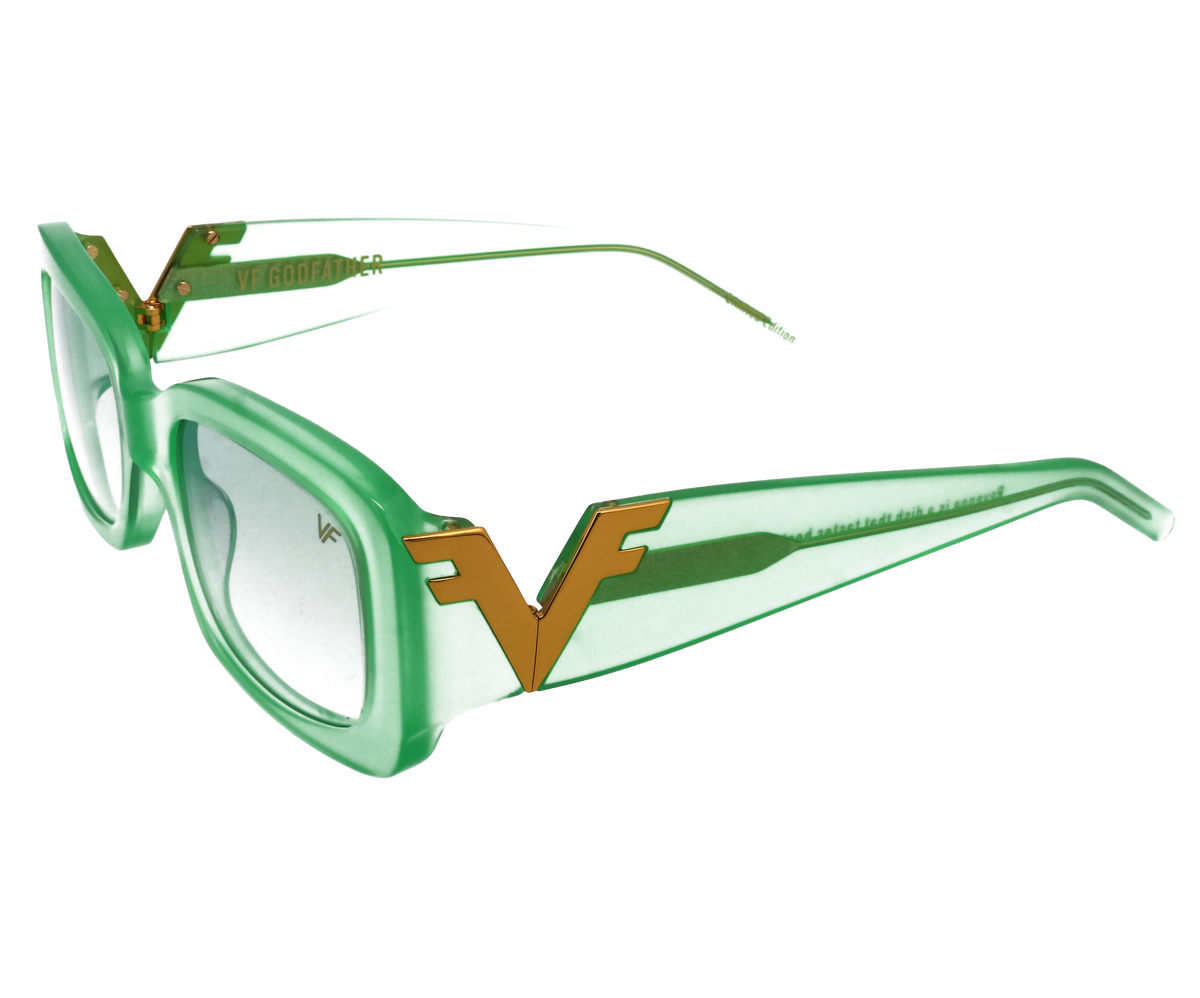 Godfather Neon Limited Edition Acetate Neon Green Translucent GDGD2 0009 52A7