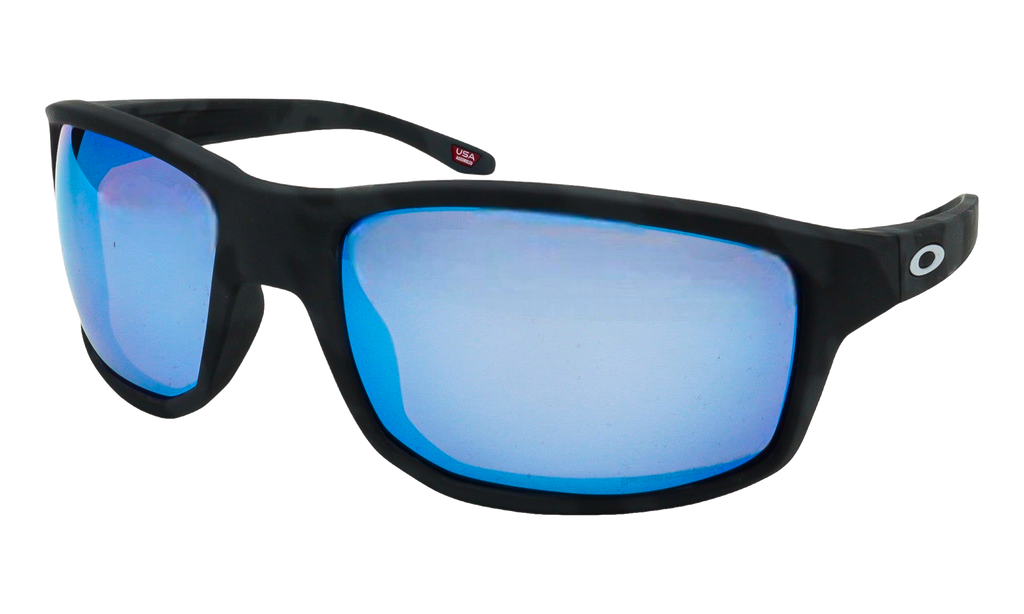 Gibston Polarized Sunglasses Matte Black Camo / PRIZM Deep Water OO9449 23