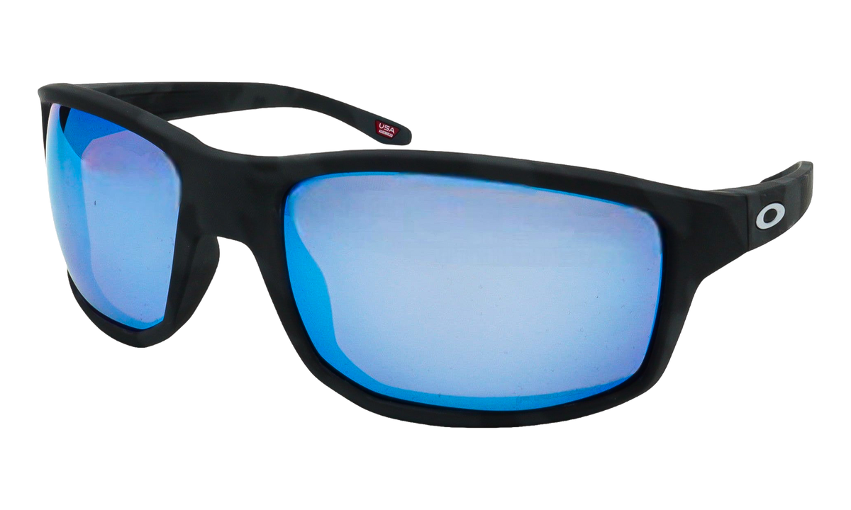 Gibston Polarized Sunglasses Matte Black Camo / PRIZM Deep Water OO9449 23