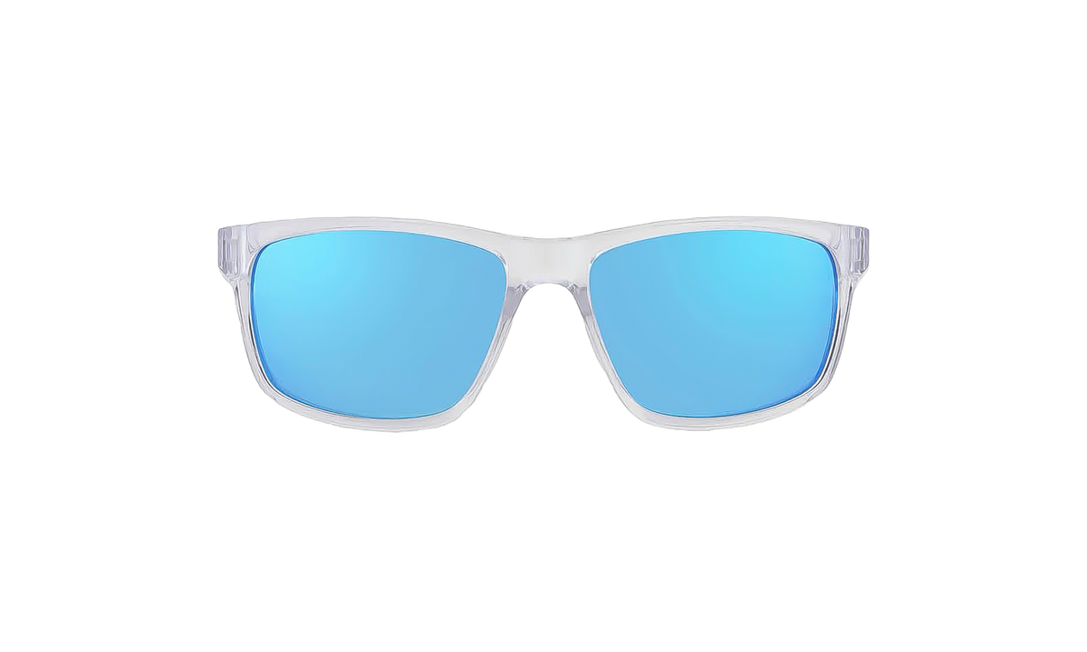 Cruiser Sunglasses Crystal Clear Frozen Blue Mirror EV0834 914