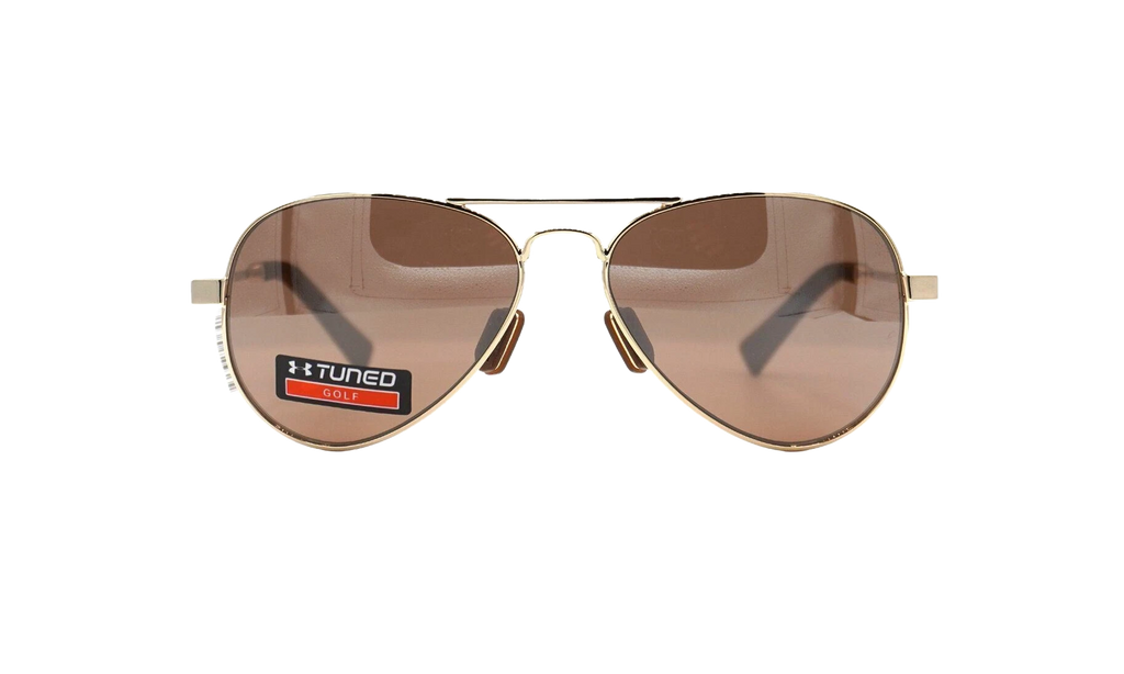 Getaway Sunglasses Tuned Road - Gloss Gold / Dark Crystal Brown 8650118 942024