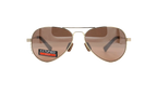 Getaway Sunglasses Tuned Road - Gloss Gold / Dark Crystal Brown 8650118 942024