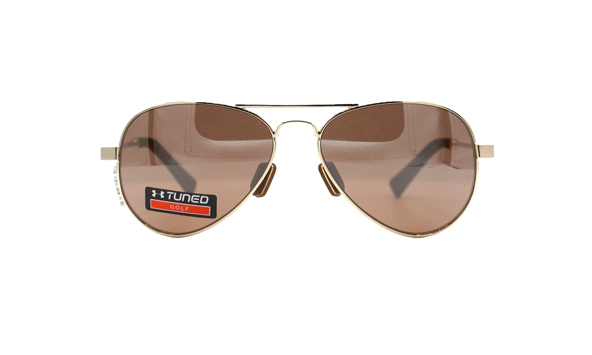 Getaway Sunglasses Tuned Road - Gloss Gold / Dark Crystal Brown 8650118 942024