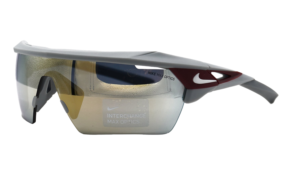 Hyperforce Elite Sunglasses MATTE WOLF GREY / RED / GREY-GOLD EV1027 022